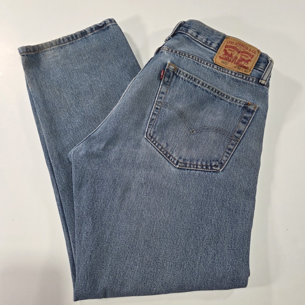 Levi's 505 jeans 36/30 Denim Medium Wash